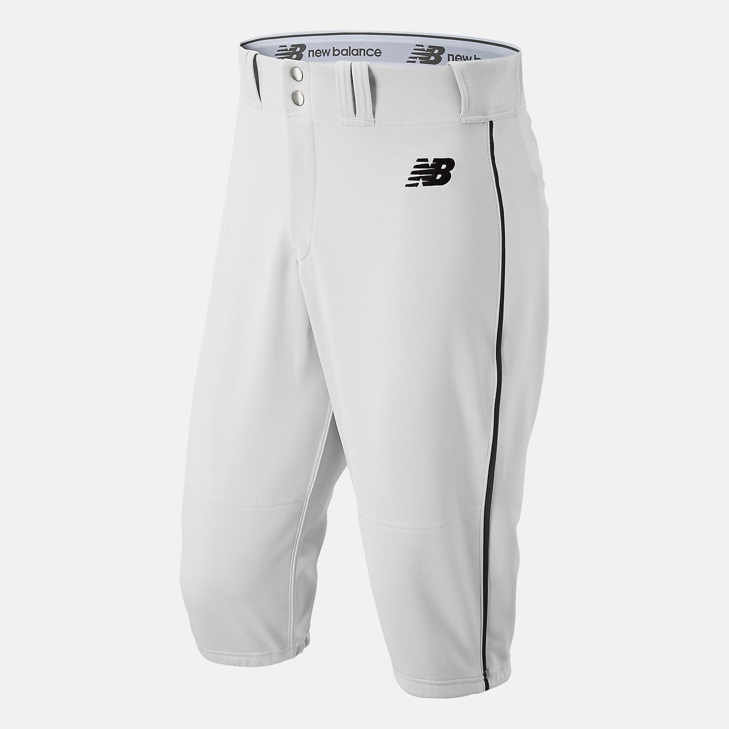 White/Black Adversary 2 Baseball Piped Knicker Athletic | New Balance Clothing