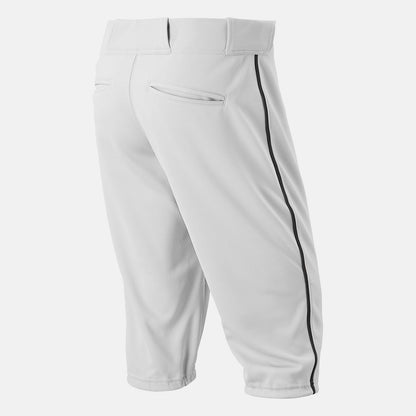 White/Black Adversary 2 Baseball Piped Knicker Athletic | New Balance Clothing