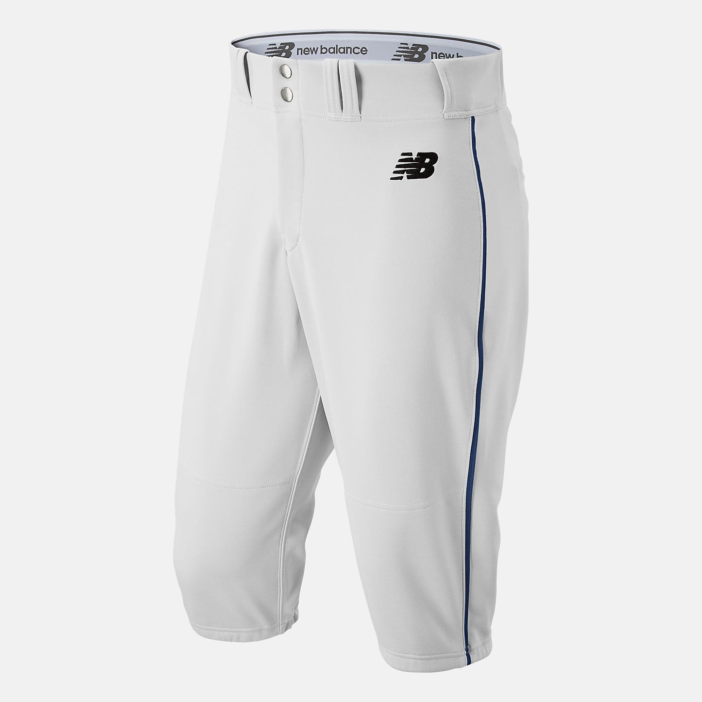 White/Navy Adversary 2 Baseball Piped Knicker Athletic | New Balance Clothing
