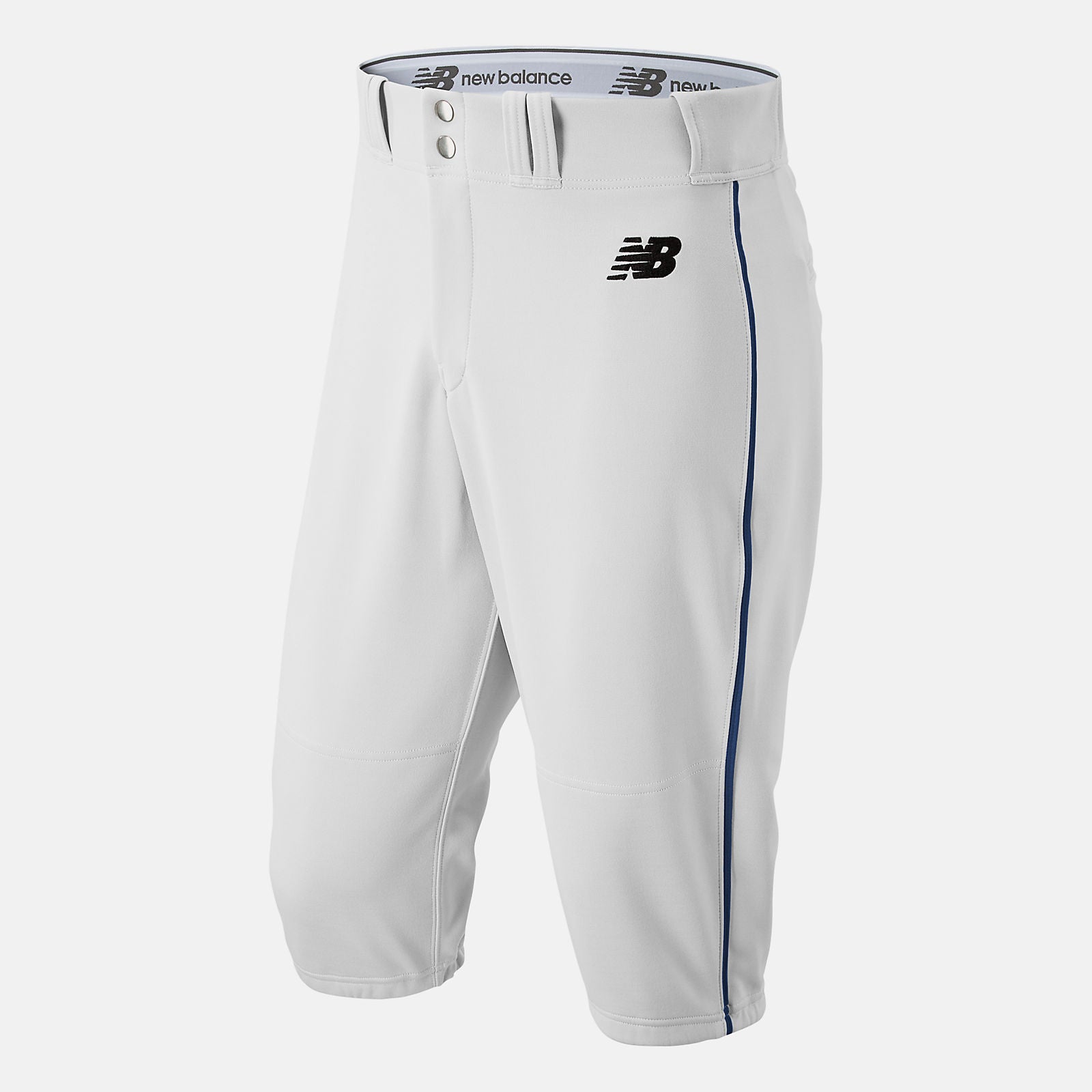 White/Navy Adversary 2 Baseball Piped Knicker Athletic | New Balance Clothing
