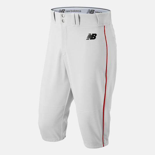 White/Red Adversary 2 Baseball Piped Knicker Athletic | New Balance Clothing