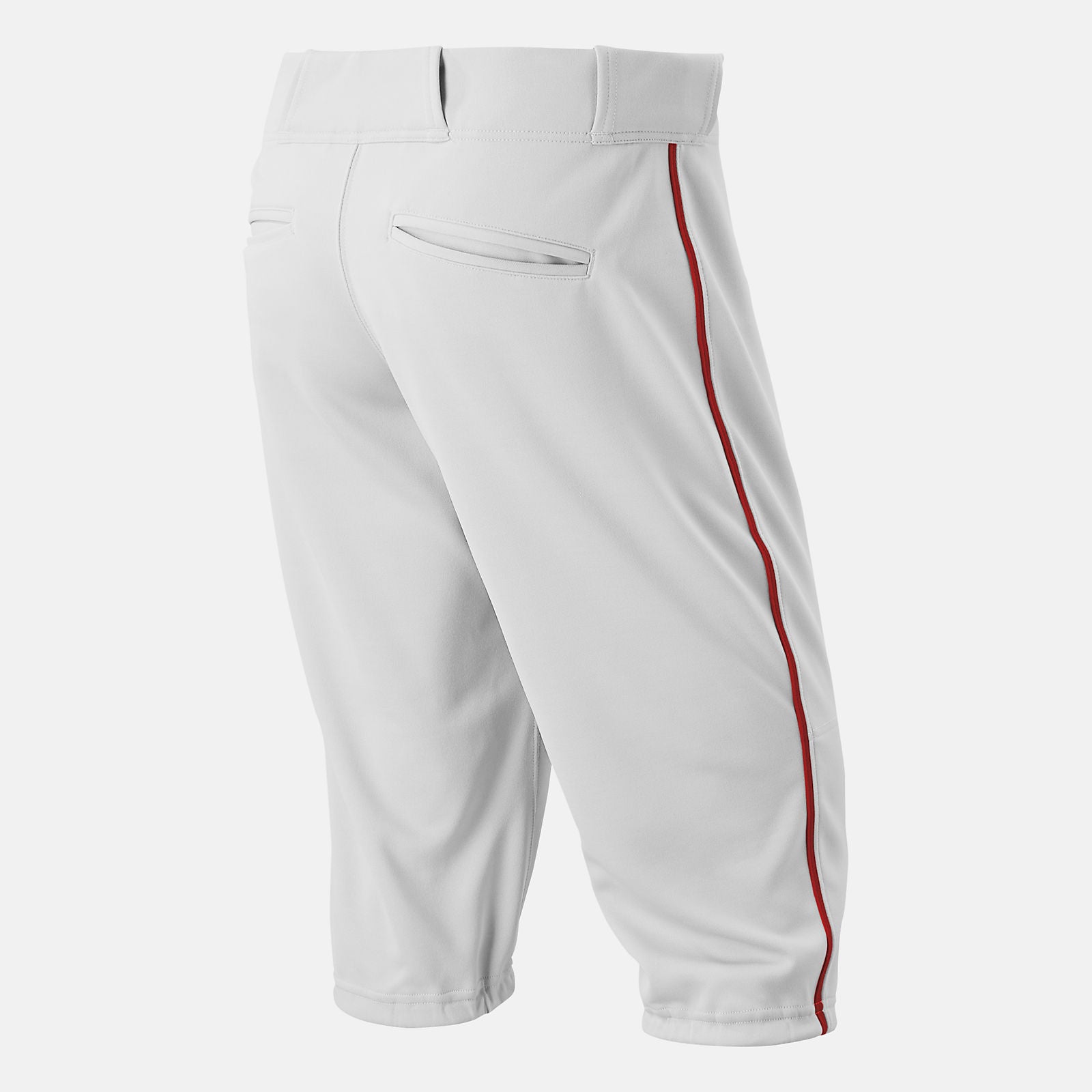 White/Red Adversary 2 Baseball Piped Knicker Athletic | New Balance Clothing