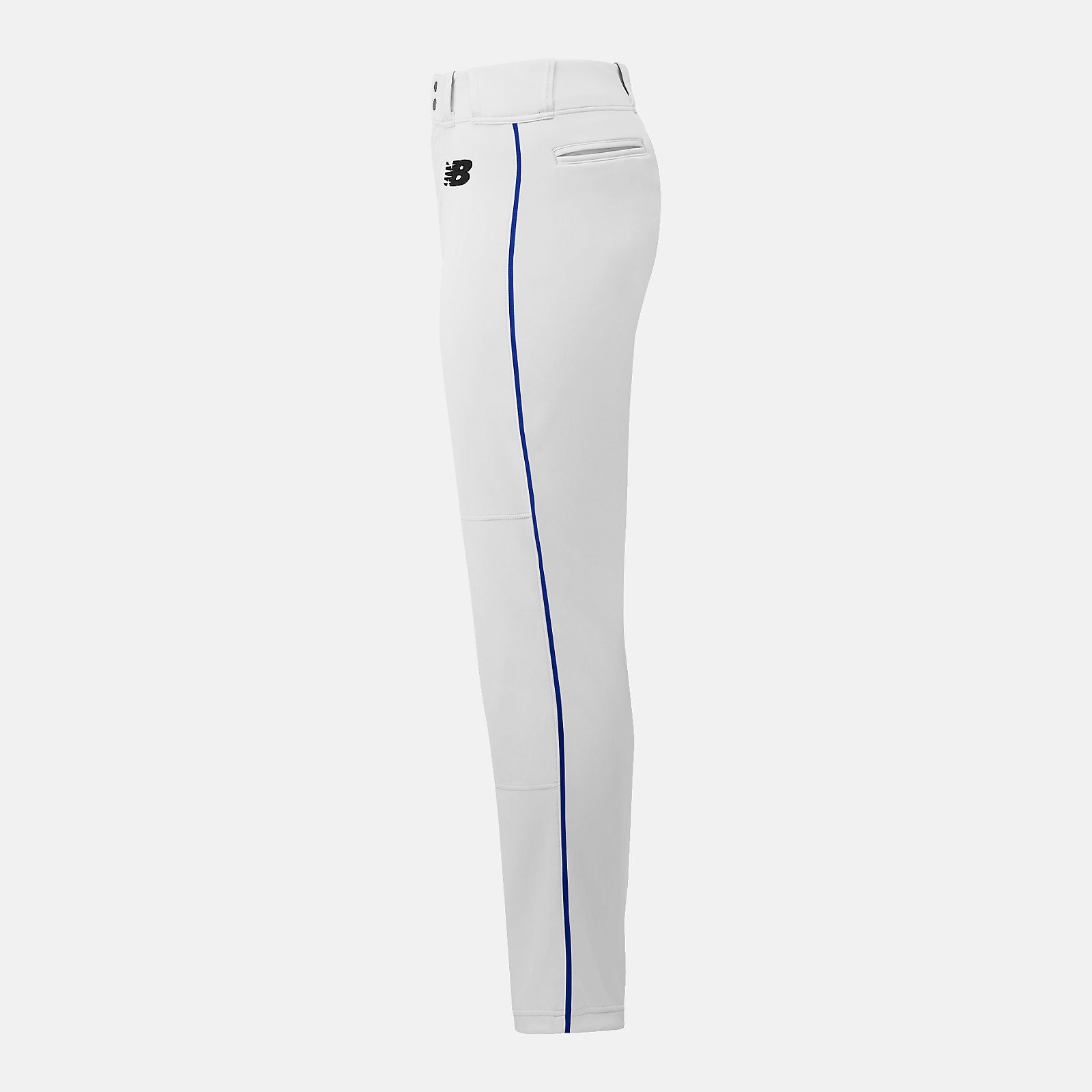 White/Blue Adversary 2 Baseball Piped Pant Tapered | New Balance Clothing