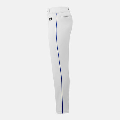 White/Blue Adversary 2 Baseball Piped Pant Tapered | New Balance Clothing