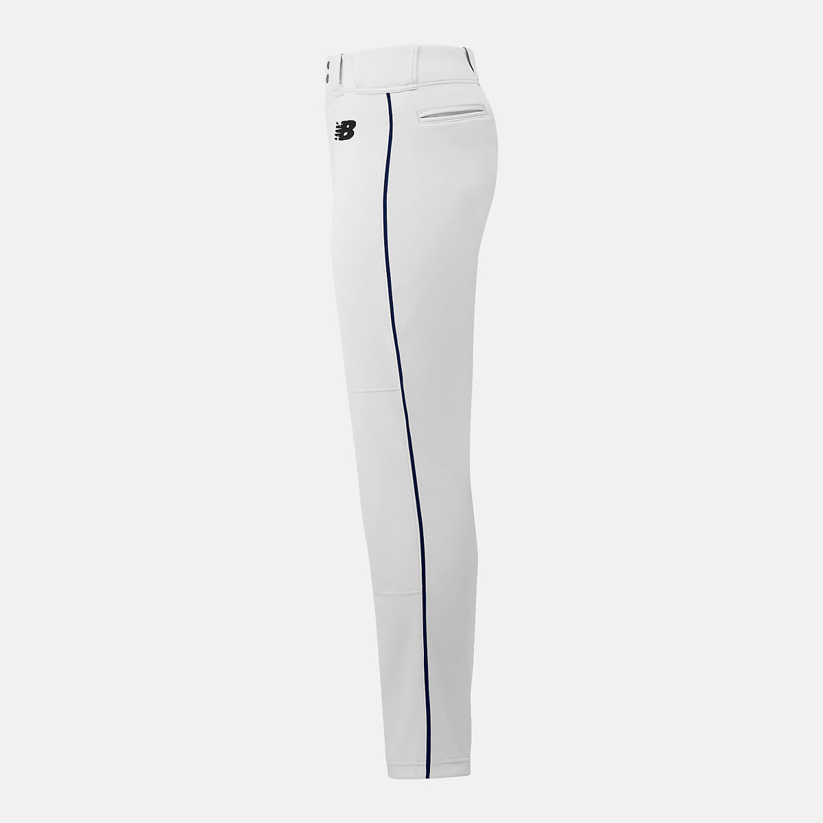White/Navy Adversary 2 Baseball Piped Pant Tapered | New Balance Clothing