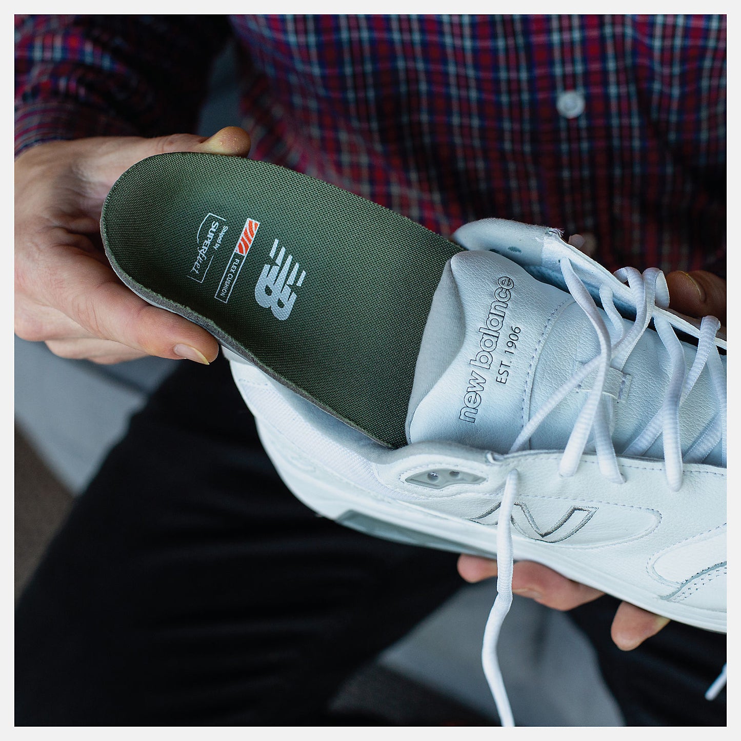 Light Grey/Black and Grey Casual Flex Cushion Insole | New Balance Accessories