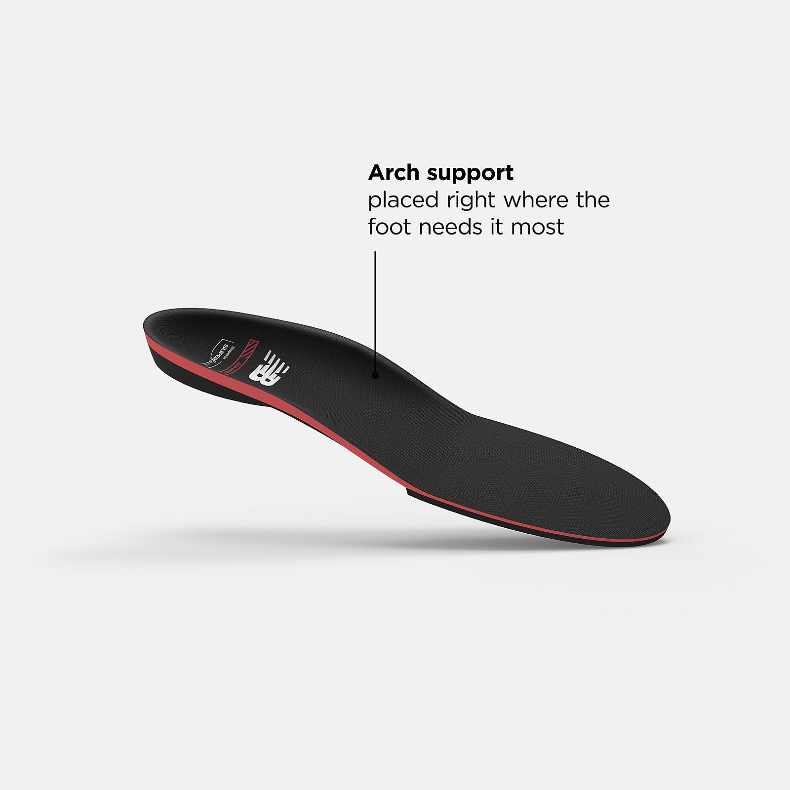 Black/Varsity Orange Sport Women High Impact Insole | New Balance Accessories