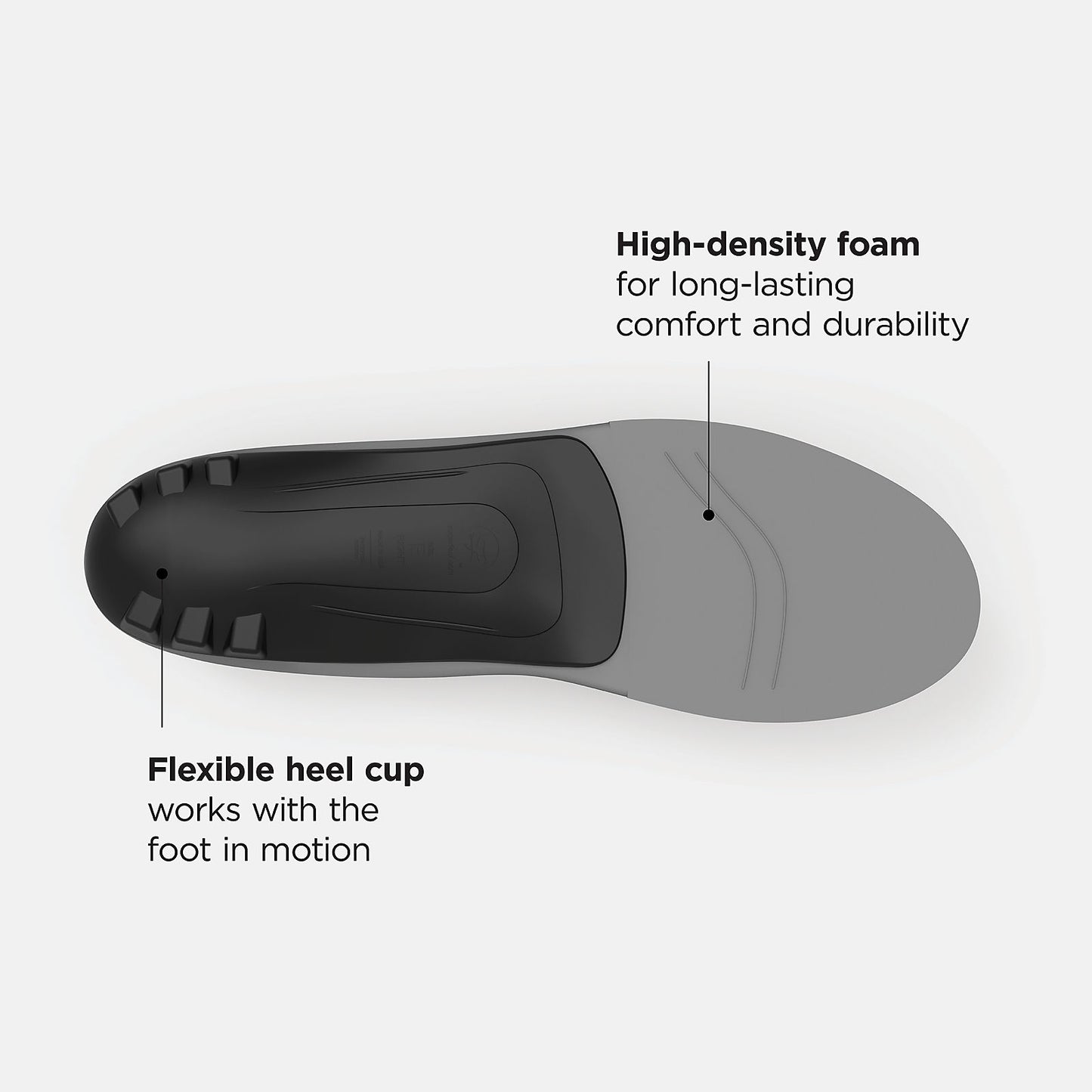 Light Grey/Black and Light Blue Casual Slim-Fit Arch Support Insole | New Balance Accessories