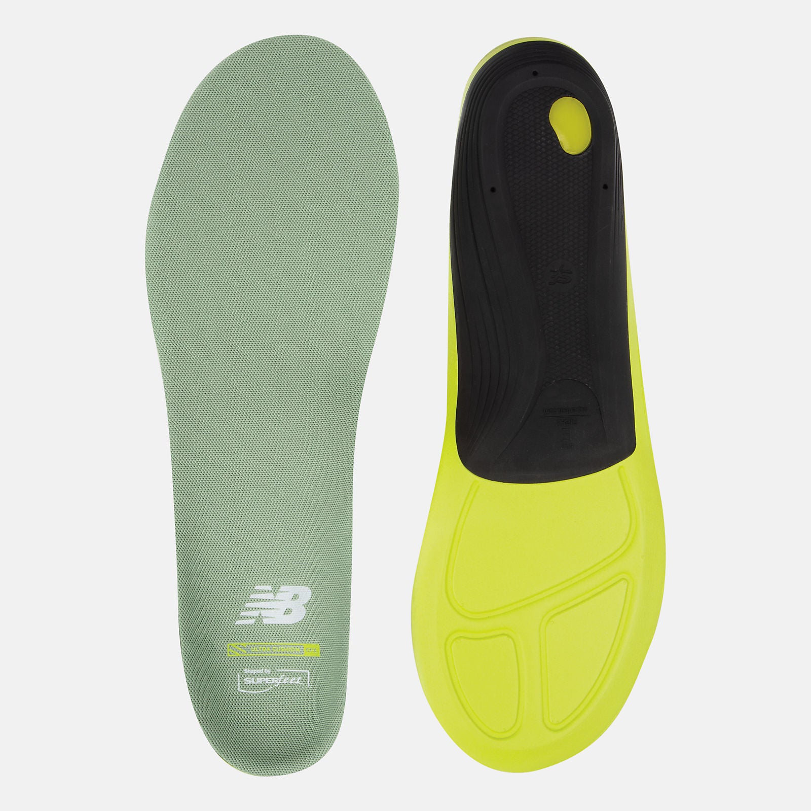 Hi Lite/Black Running Ultra Cushion CFX Insole | New Balance Accessories