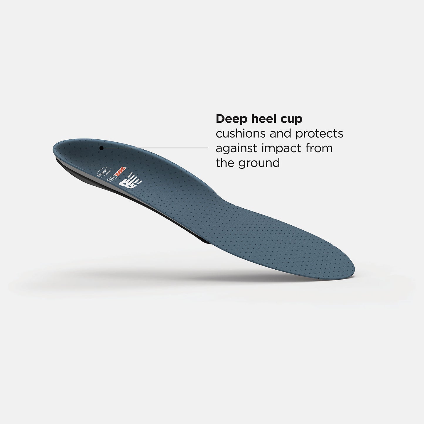 Light Grey/Black and Teal Casual Pain Relief CFX Insole | New Balance Accessories