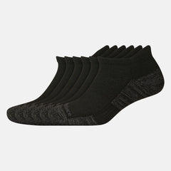 Black Performance Cushion Low Cut Tab Socks 6 Pack | New Balance Accessories