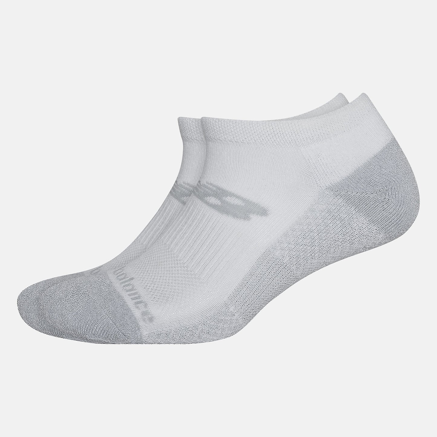 White Cooling Cushion Performance Lowcut Socks 2 Pair | New Balance Accessories