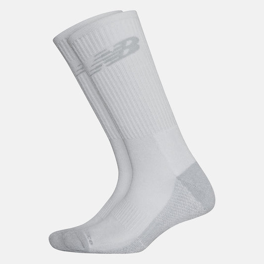 White Cooling Cushion Performance Crew Socks 2 Pair | New Balance Accessories