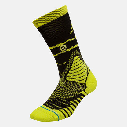 Sulphur Yellow/Black New Balance x Stance Hoops Socks | New Balance Accessories