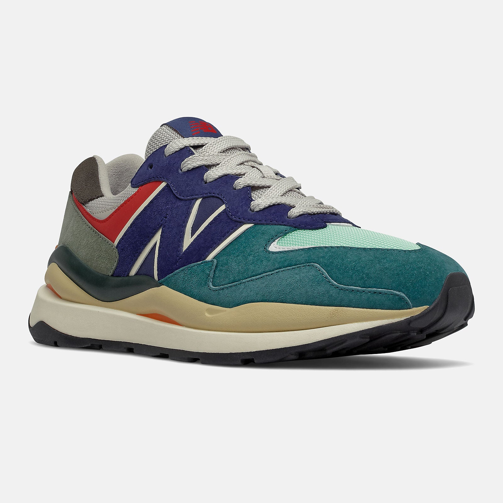 Light Cliff Grey/Velocity Red 57/40 | New Balance Shoes