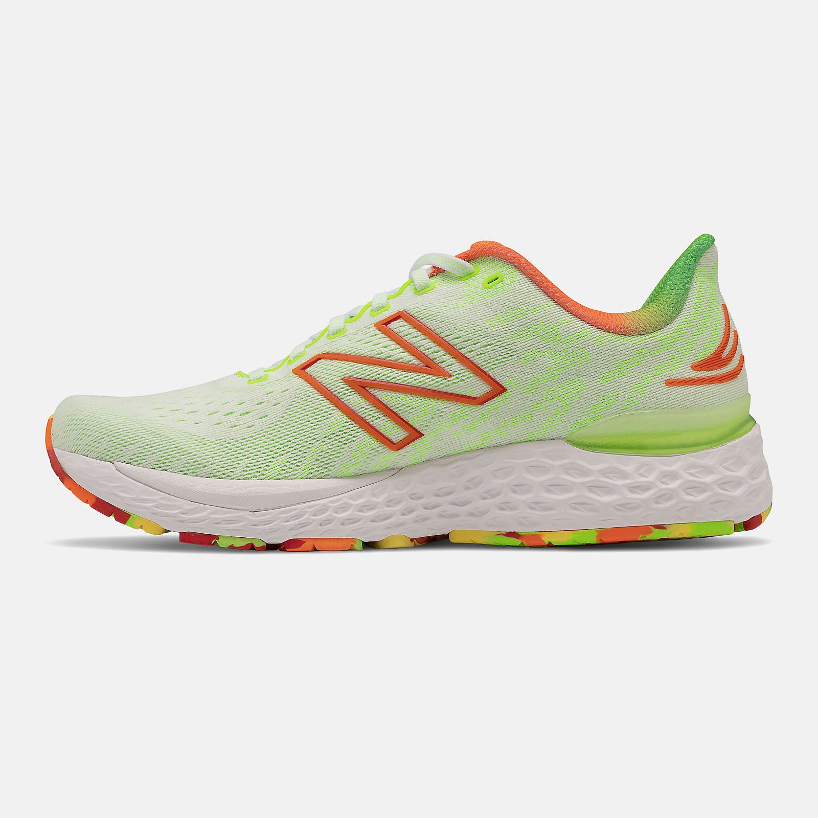 White/Energy Lime Fresh Foam 880v11 | New Balance Shoes