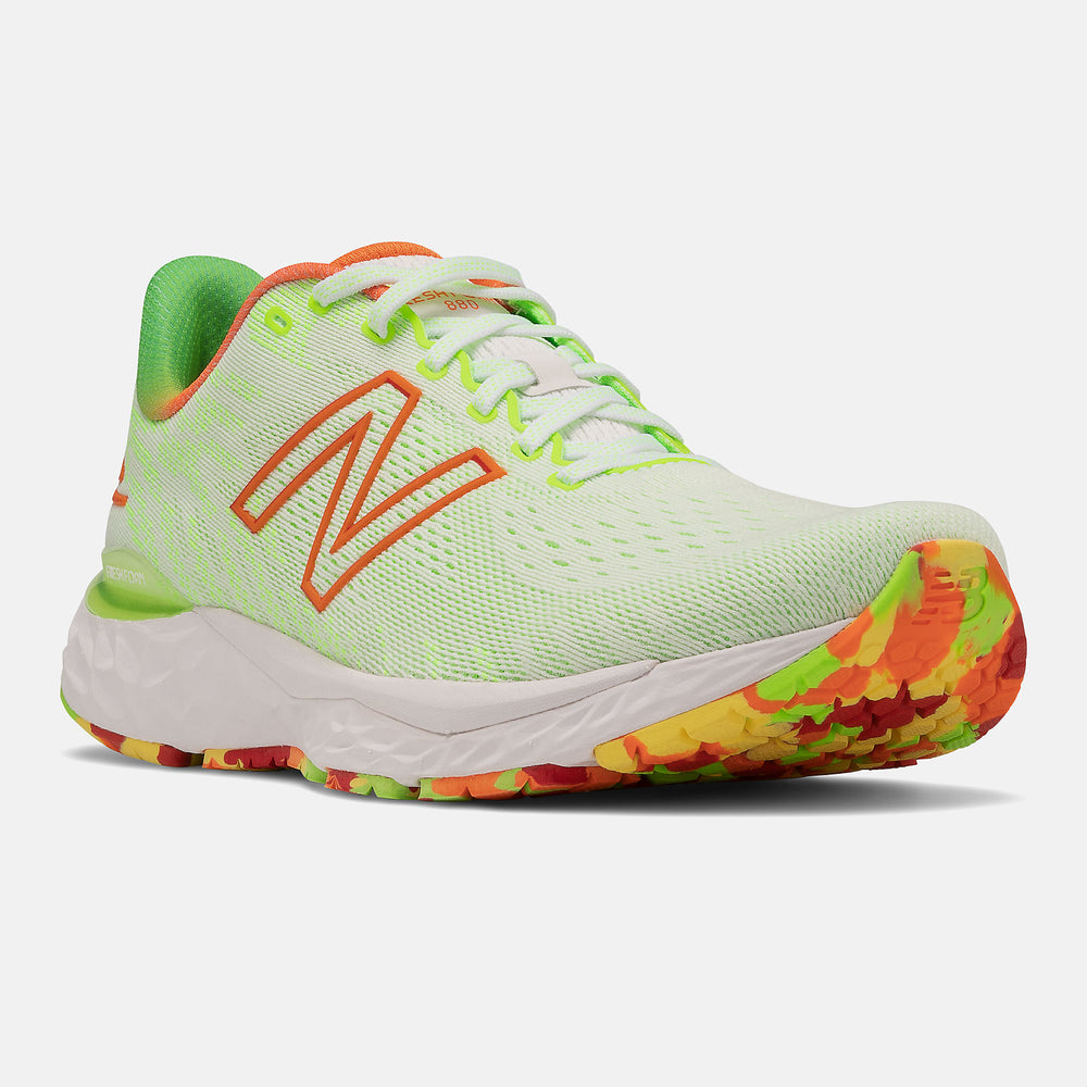 White/Energy Lime Fresh Foam 880v11 | New Balance Shoes
