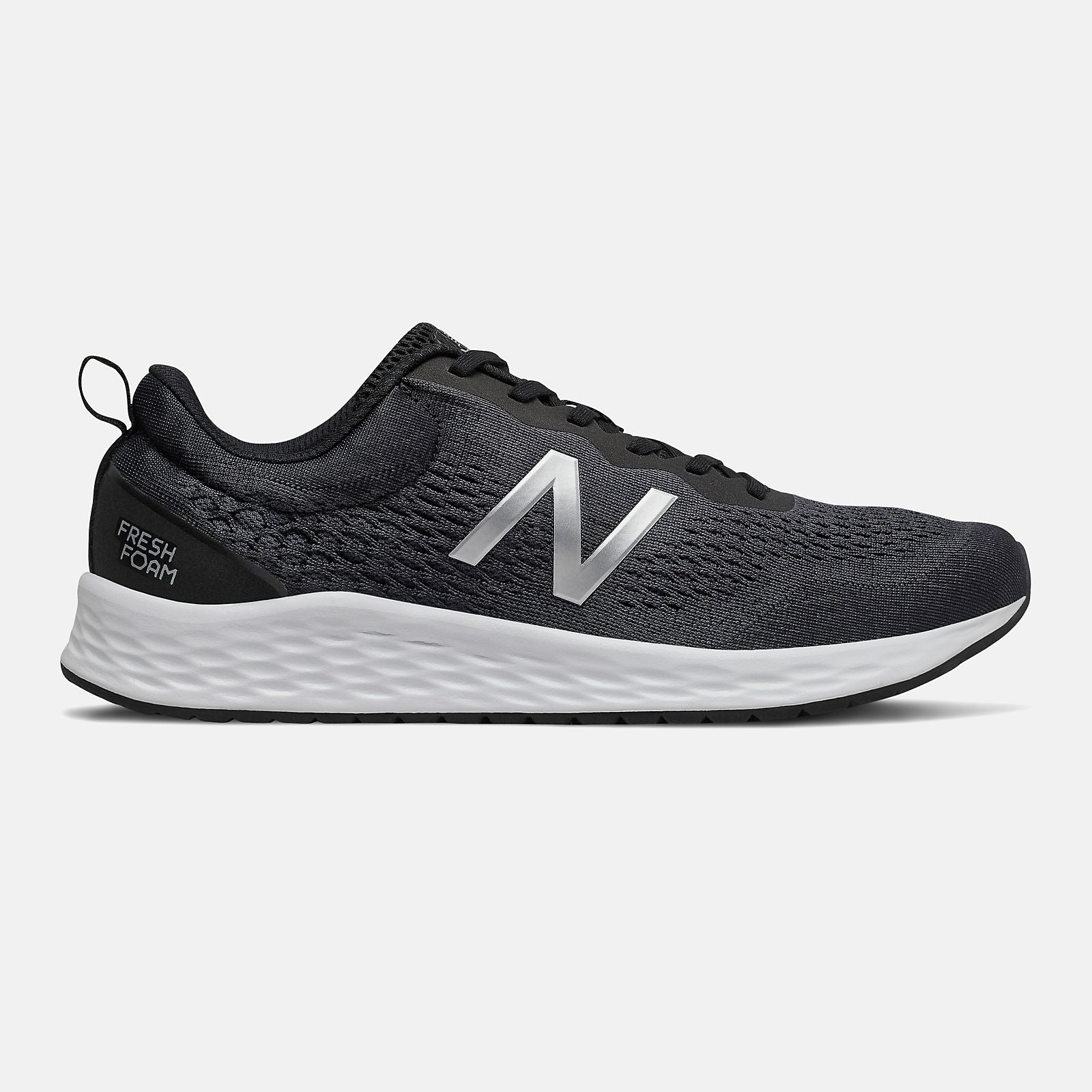 Black/Orca and Silver Metallic Fresh Foam Arishi v3 | New Balance Shoes