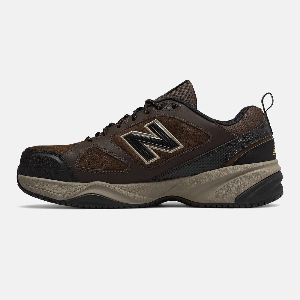 Brown/Black Steel Toe 627v2 | New Balance Shoes