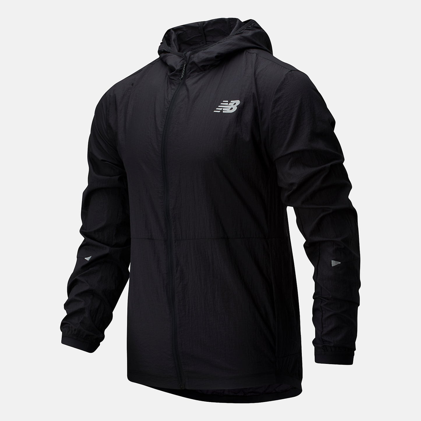 Black Impact Run Light Pack Jacket | New Balance Clothing
