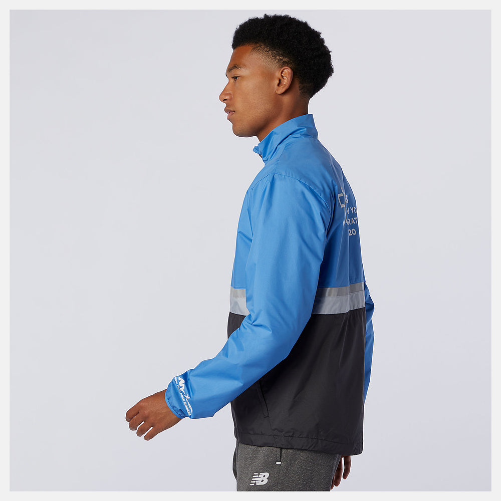 Faded Cobalt NYC Marathon Jacket | New Balance Clothing