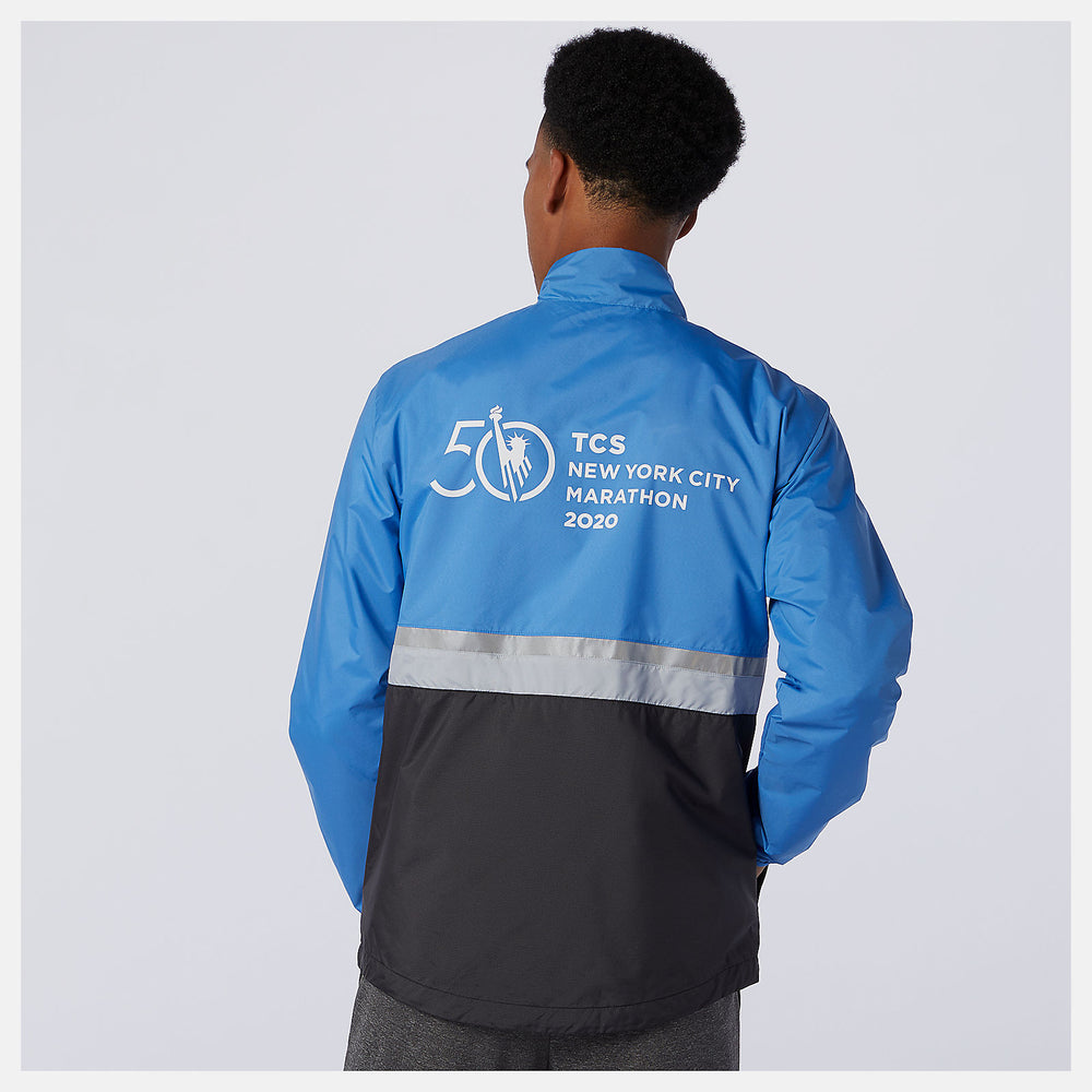 Faded Cobalt NYC Marathon Jacket | New Balance Clothing