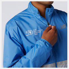 Faded Cobalt NYC Marathon Jacket | New Balance Clothing