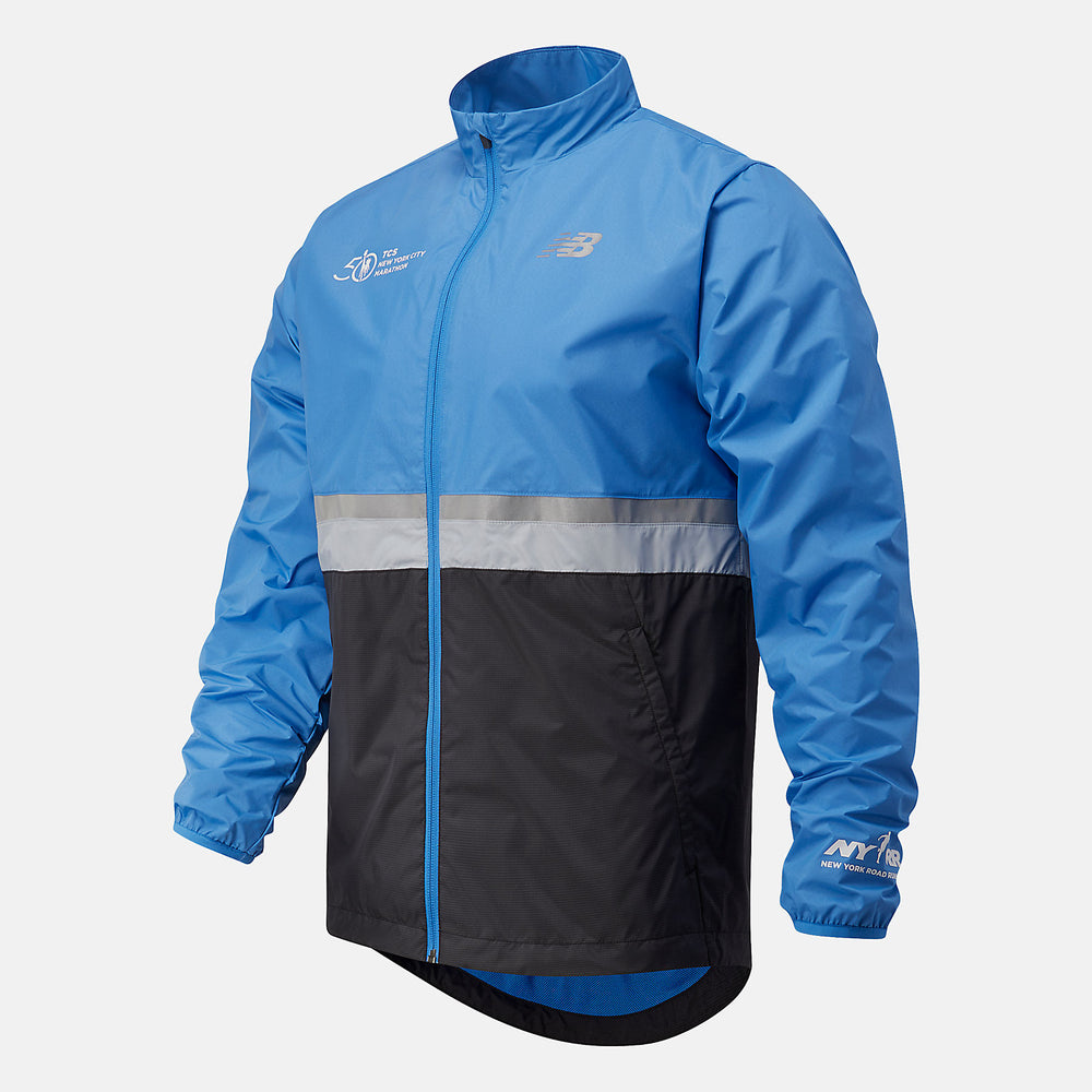 Faded Cobalt NYC Marathon Jacket | New Balance Clothing