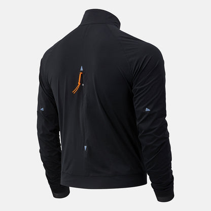 Black NYC Marathon Q Speed Fuel Jacket | New Balance Clothing
