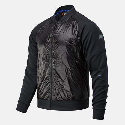 Black NYC Marathon Q Speed Heat Jacket | New Balance Clothing