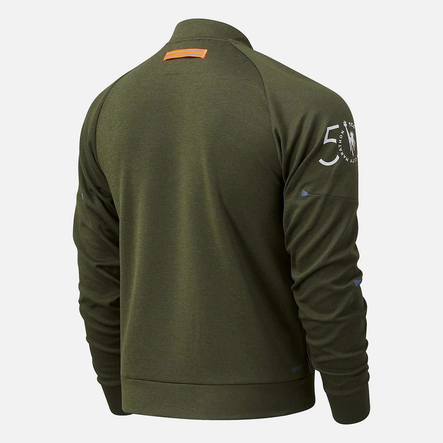 Oak Leaf Green NYC Marathon Q Speed Heat Jacket | New Balance Clothing