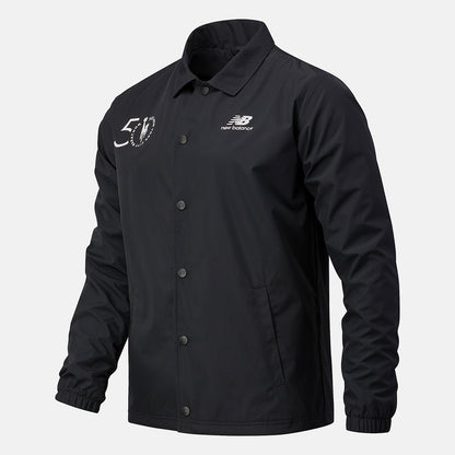 Black NYC Marathon Classic Coaches Jacket | New Balance Clothing