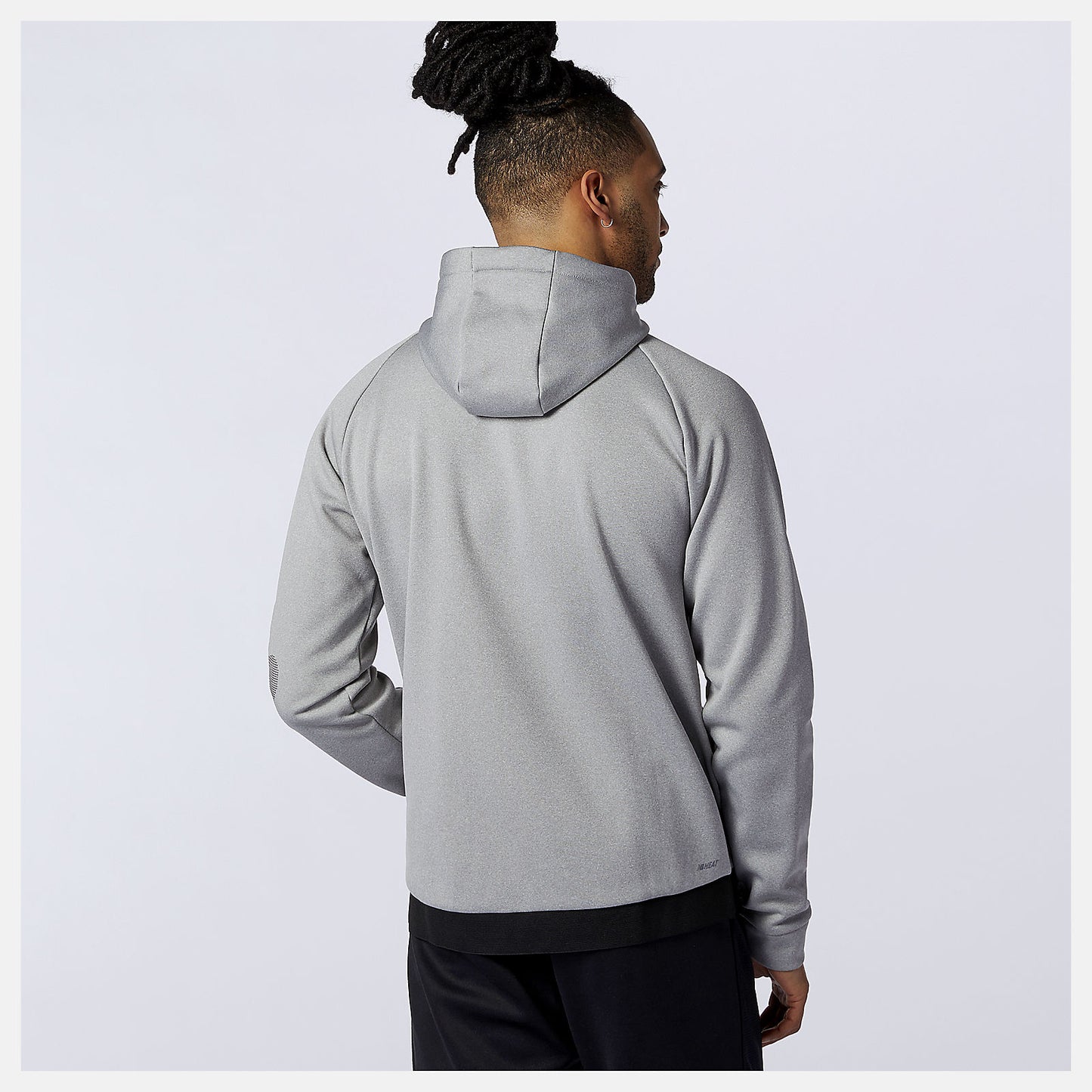 Athletic Grey Tenacity Fleece Full Zip Hoodie | New Balance Clothing