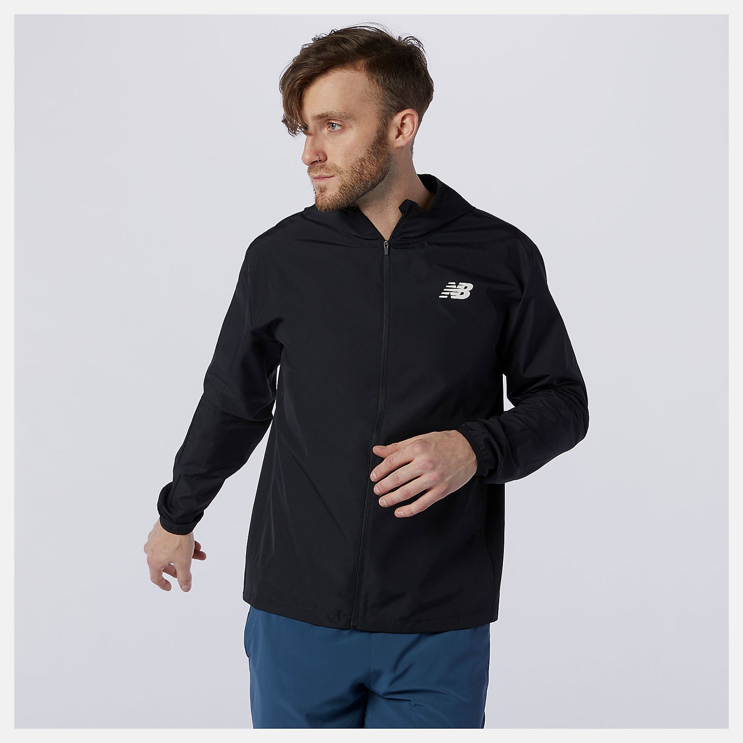 Black Fast Flight Jacket | New Balance Clothing