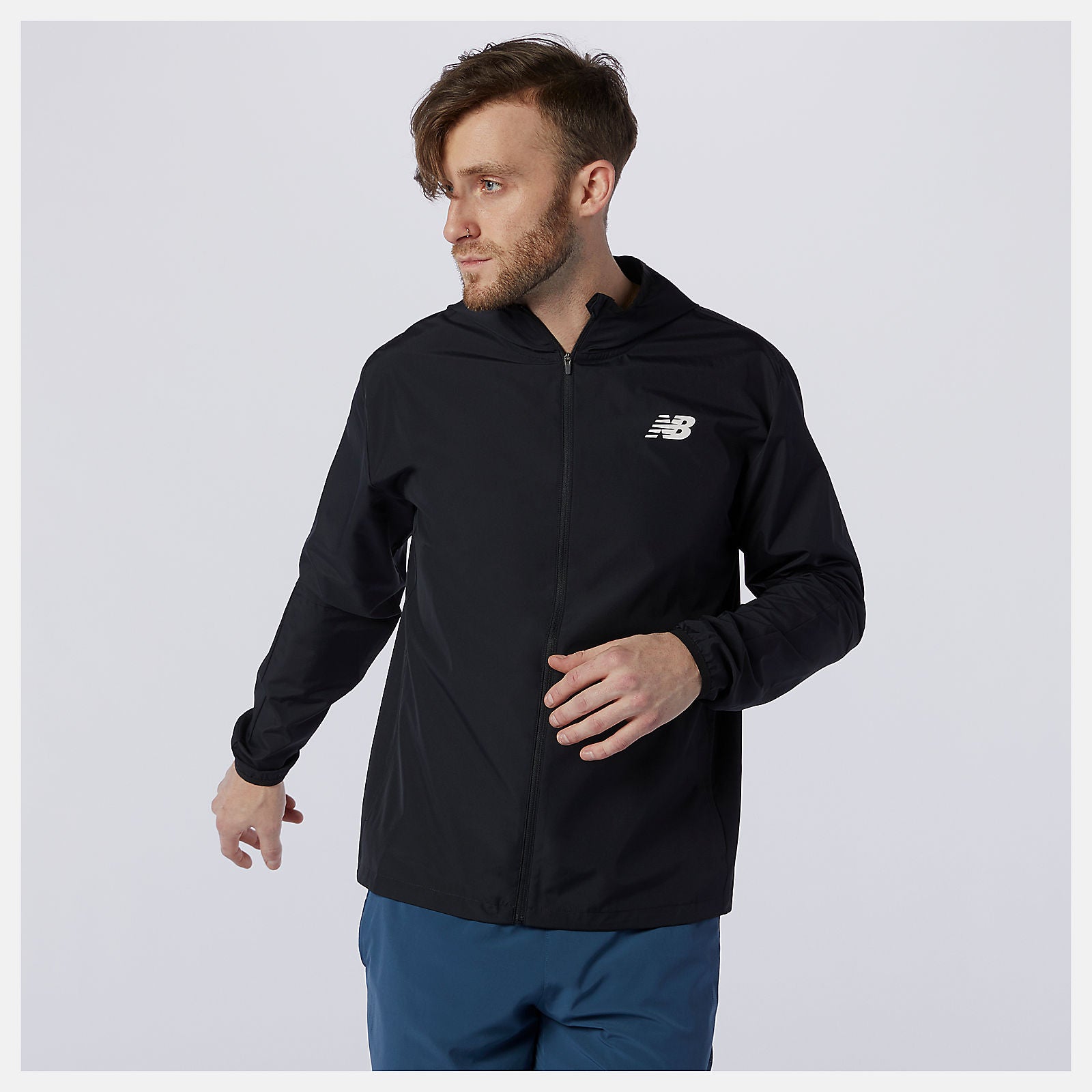 Black Fast Flight Jacket | New Balance Clothing