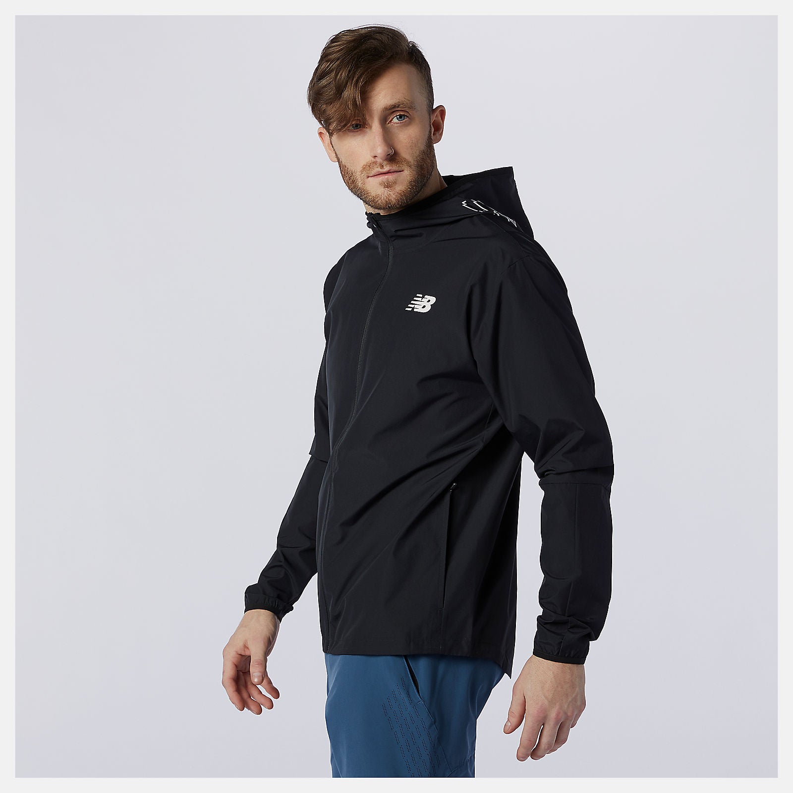 Black Fast Flight Jacket | New Balance Clothing