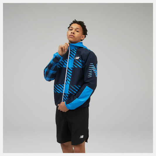 Helium Printed Fast Flight Jacket | New Balance Clothing