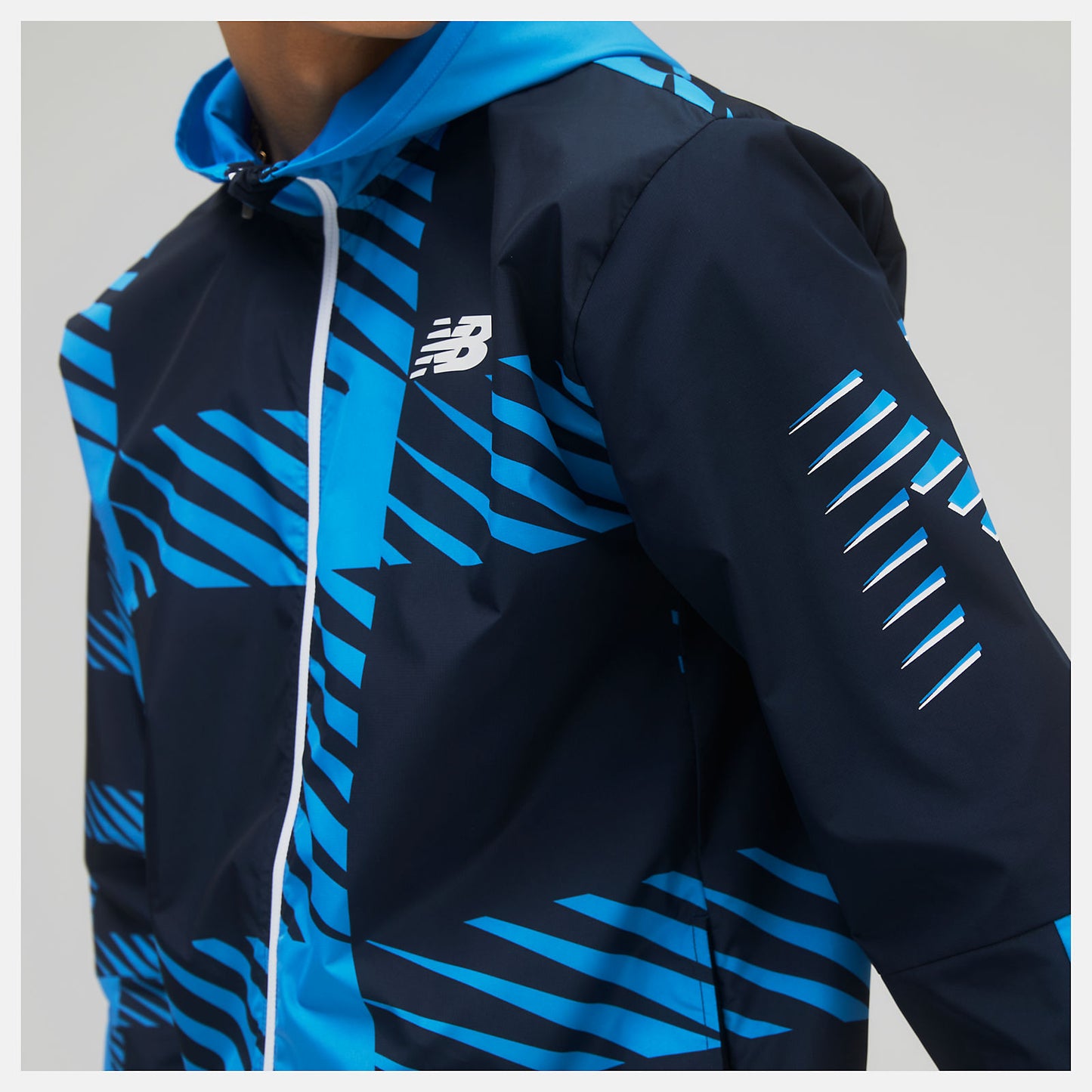 Helium Printed Fast Flight Jacket | New Balance Clothing