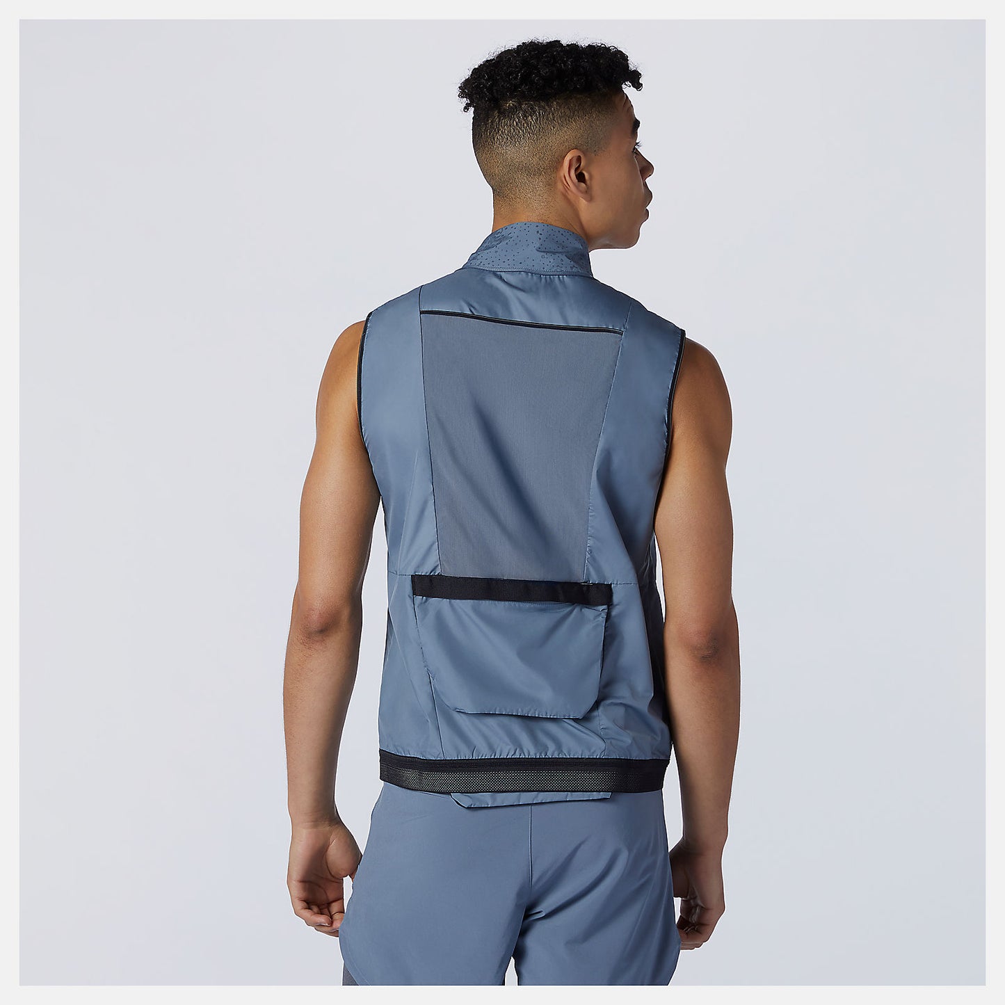 Ocean Grey PMV Portable Jacket | New Balance Clothing