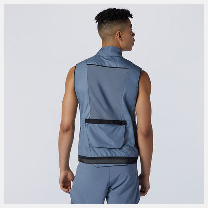 Ocean Grey PMV Portable Jacket | New Balance Clothing