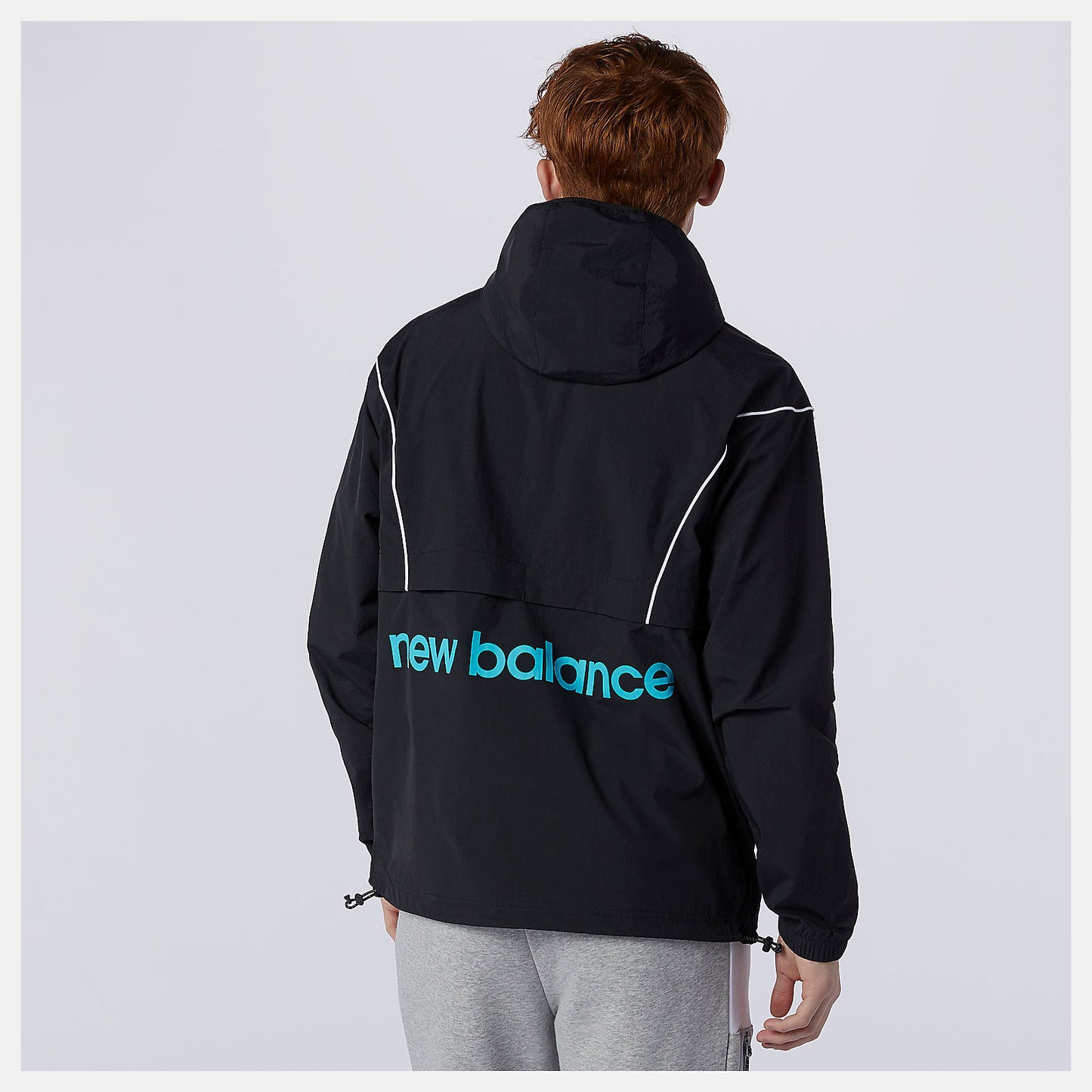 Black NB Athletics Windbreaker | New Balance Clothing