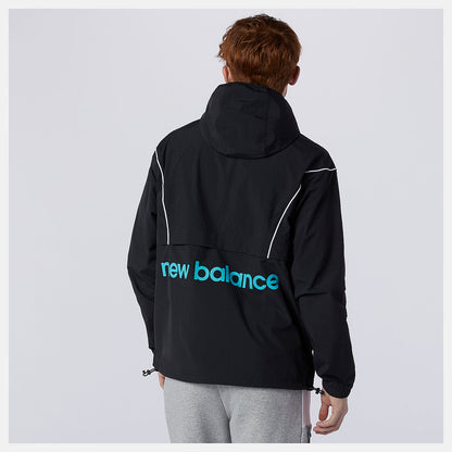Black NB Athletics Windbreaker | New Balance Clothing