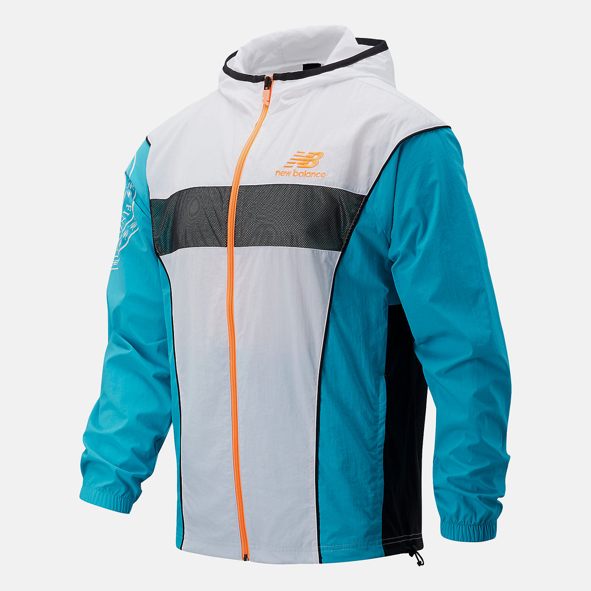 Virtual Sky Boston NB Athletics Windbreaker | New Balance Clothing