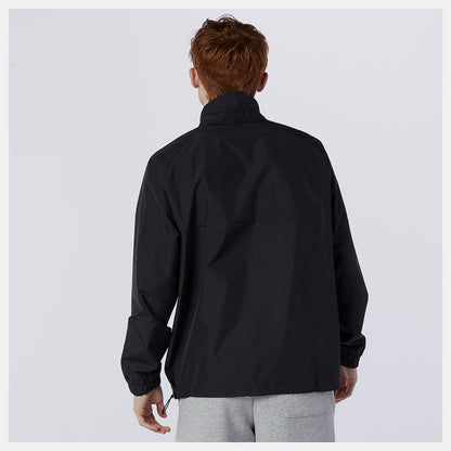 Black NB Essential Anorak | New Balance Clothing