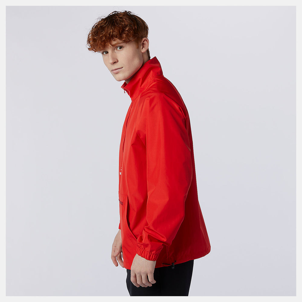 Team Red Inline NB Essential Anorak | New Balance Clothing