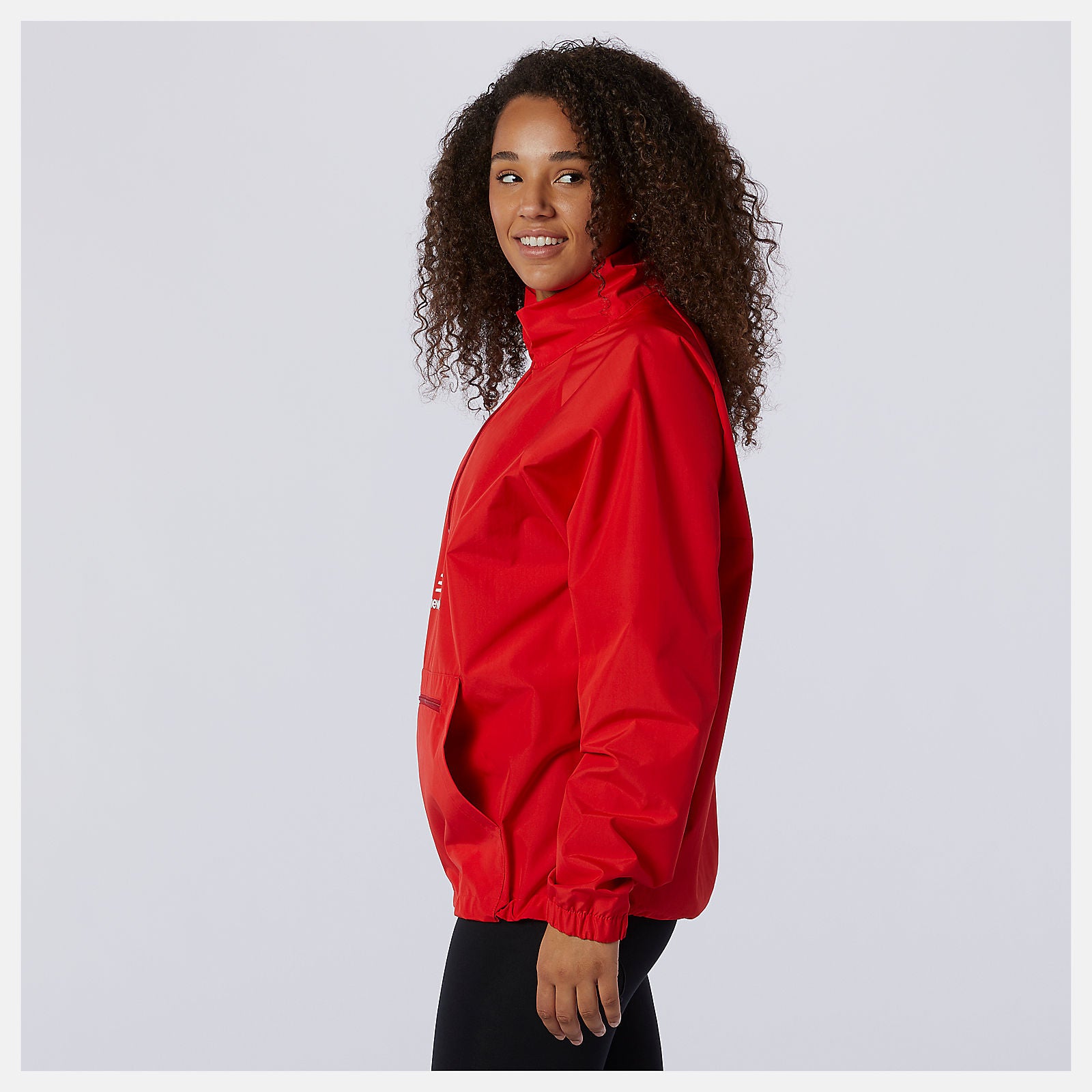 Team Red Inline NB Essential Anorak | New Balance Clothing