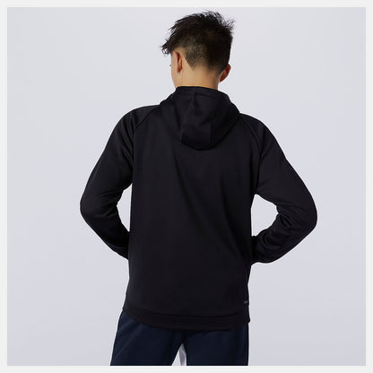 Black Tenacity Performance Fleece Full Zip | New Balance Clothing