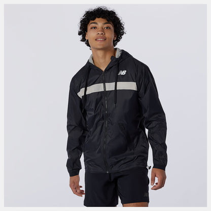 Black R.W.T. Lightweight Woven Jacket | New Balance Clothing