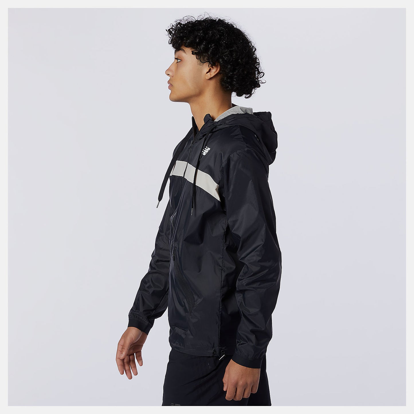 Black R.W.T. Lightweight Woven Jacket | New Balance Clothing