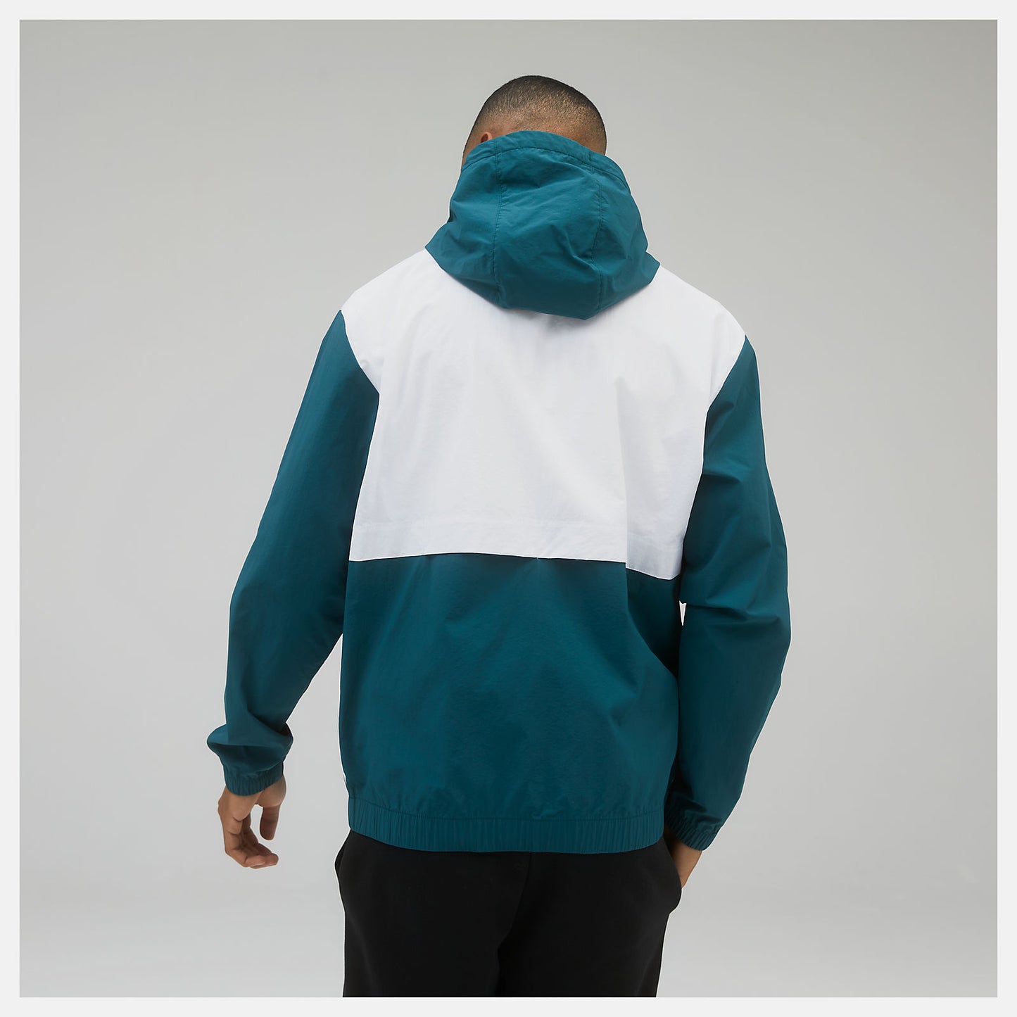 Teal NB Athletics Higher Learning Windbreaker | New Balance Clothing